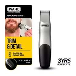 Wahl Trimmer Kit Groomsman Battery