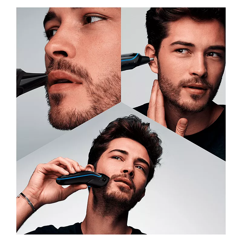 Braun 9-in-1 Beard, Hair & Body Trimmer Black/Blue, MGK5280 - Image 2