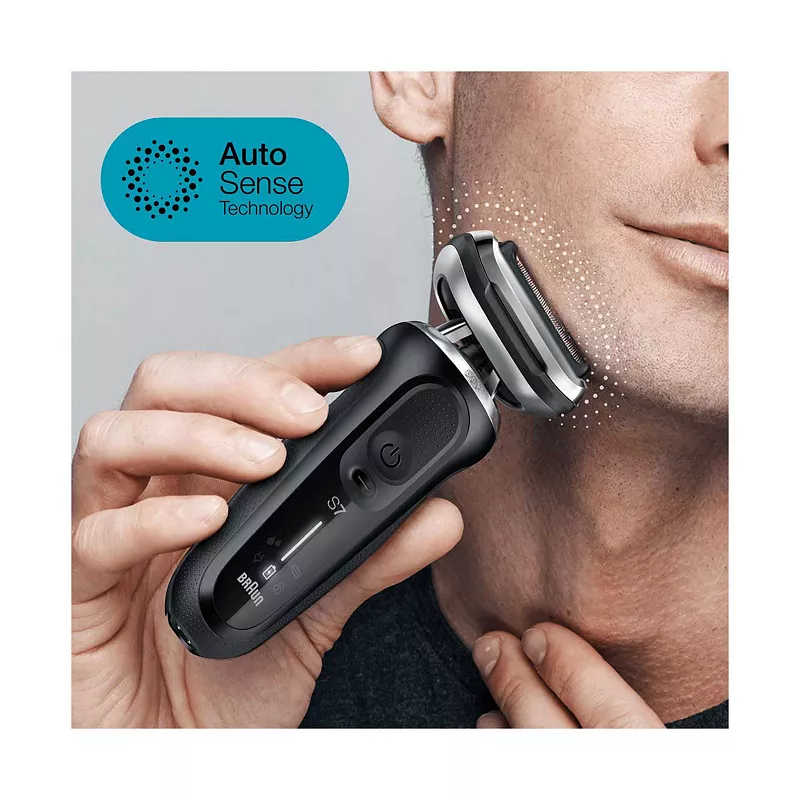 Braun Series 7 Electric Shaver With Precsion Trimmer - Silver 70-N1200s - Image 2