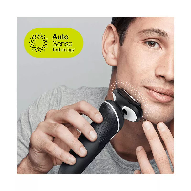 Braun Series 5 Electric Shaver With Charging Stand And Precision Trimmer - Black/White 50-W4200cs - Image 2