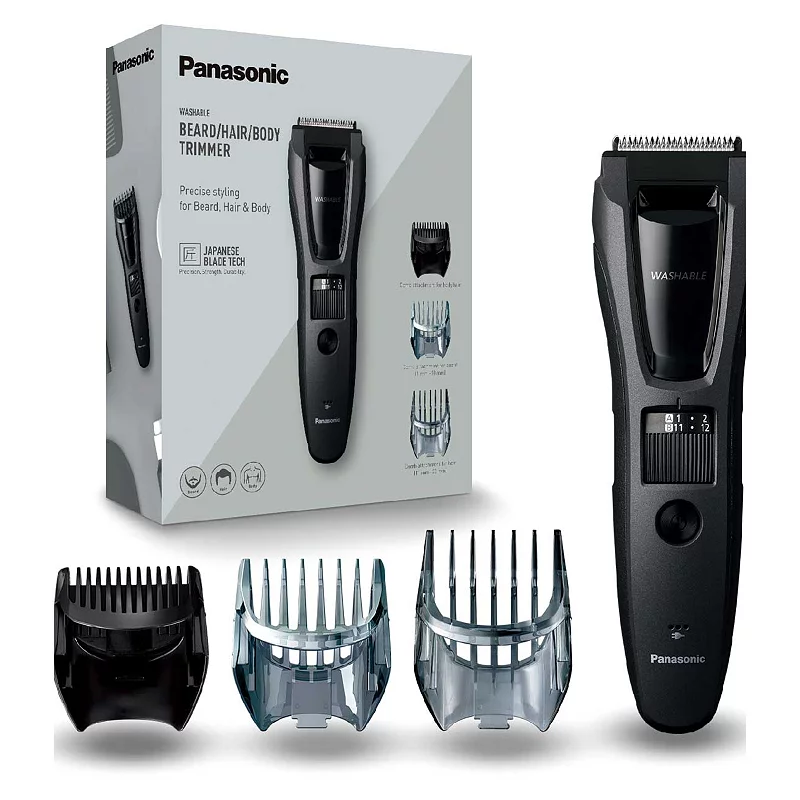 Panasonic ER-GB62 Electric Beard, Hair & Body Trimmer With 40 Cutting Lengths (Black) - Image 2
