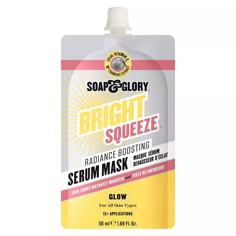 Soap & Glow Bright Squeeze Radiance Boosting Serum Mask 50ml