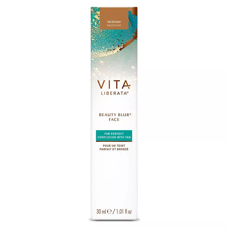 Vita Liberata Beauty Blur Face With Tan Medium 30ml - Image 2